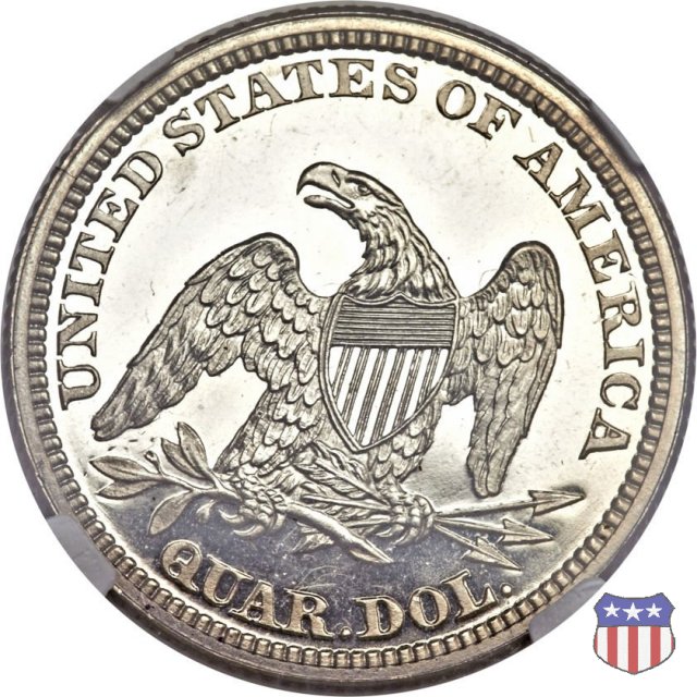 Liberty Seated - Variety 1 (1838-1866) 1859 (Philadelphia)