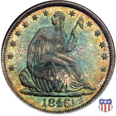 Liberty Seated - Variety 1 (1839-1866) 1846 (New Orleans)