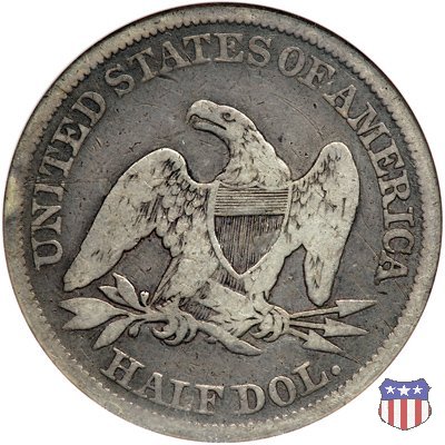 Liberty Seated - Variety 1 (1839-1866) 1850 (Philadelphia)