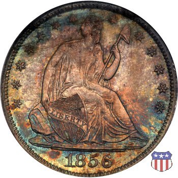 Liberty Seated - Variety 1 (1839-1866) 1856 (New Orleans)