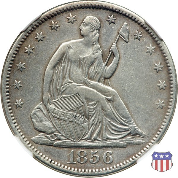 Liberty Seated - Variety 1 (1839-1866) 1856 (San Francisco)