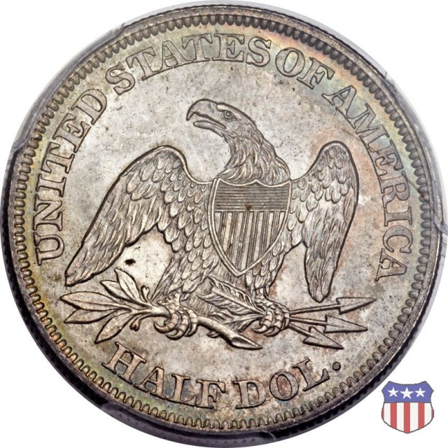 Liberty Seated - Variety 1 (1839-1866) 1861 (Philadelphia)