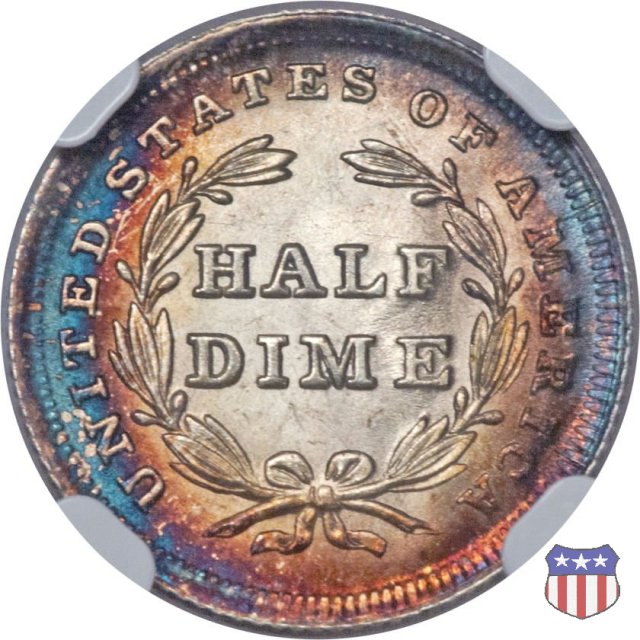 Liberty Seated - Variety 2 (1838-1859) 1838 (Philadelphia)