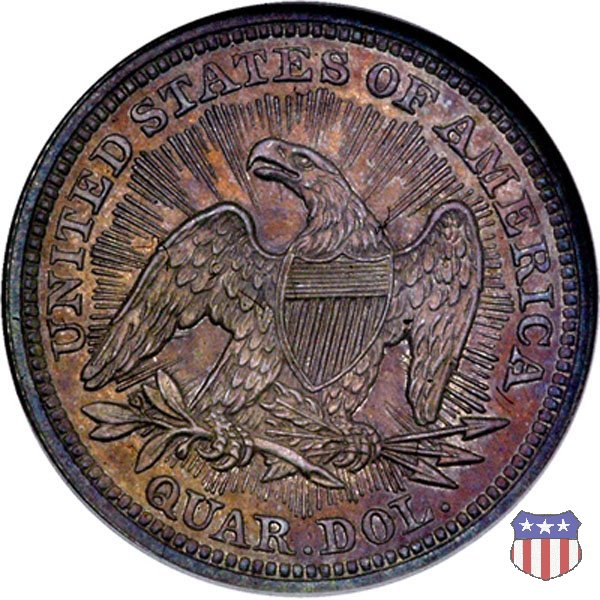 Liberty Seated - Variety 2 (1853) 1853 (Philadelphia)