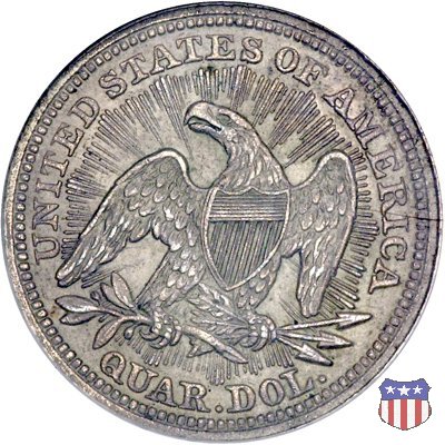 Liberty Seated - Variety 2 (1853) 1853 (Philadelphia)