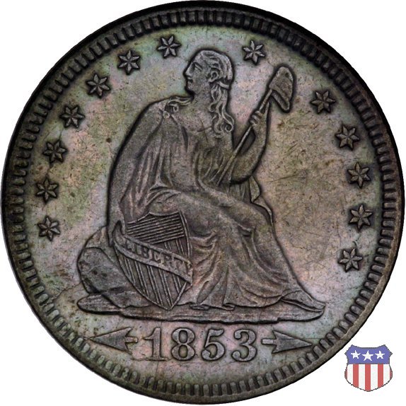 Liberty Seated - Variety 2 (1853) 1853 (New Orleans)