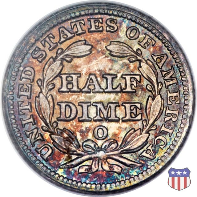 Liberty Seated - Variety 3 (1853-1855) 1853 (New Orleans)