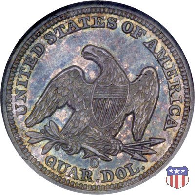 Liberty Seated - Variety 3 (1854-1855) 1854 (New Orleans)