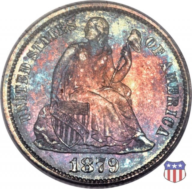 Liberty Seated - Variety 4 (1860-1891) 1879 (Philadelphia)