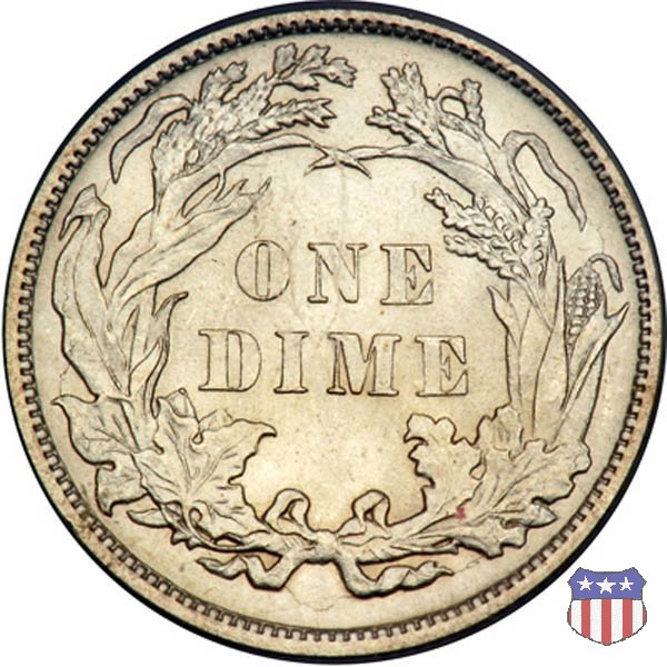 Liberty Seated - Variety 4 (1860-1891) 1883 (Philadelphia)