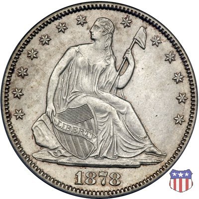 Liberty Seated - Variety 4 (1866-1891) 1878 (Philadelphia)