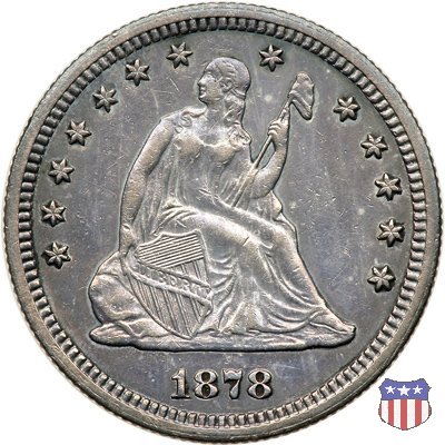 Liberty Seated - Variety 4 (1866-1891) 1878 (San Francisco)