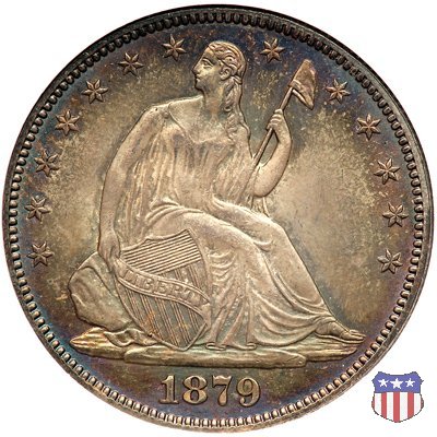 Liberty Seated - Variety 4 (1866-1891) 1879 (Philadelphia)