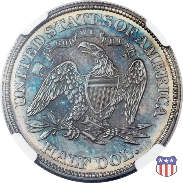 Liberty Seated - Variety 4 (1866-1891) 1871 (Philadelphia)