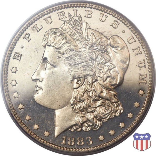 Morgan - Proof (1878-1904) 1883 (Philadelphia)