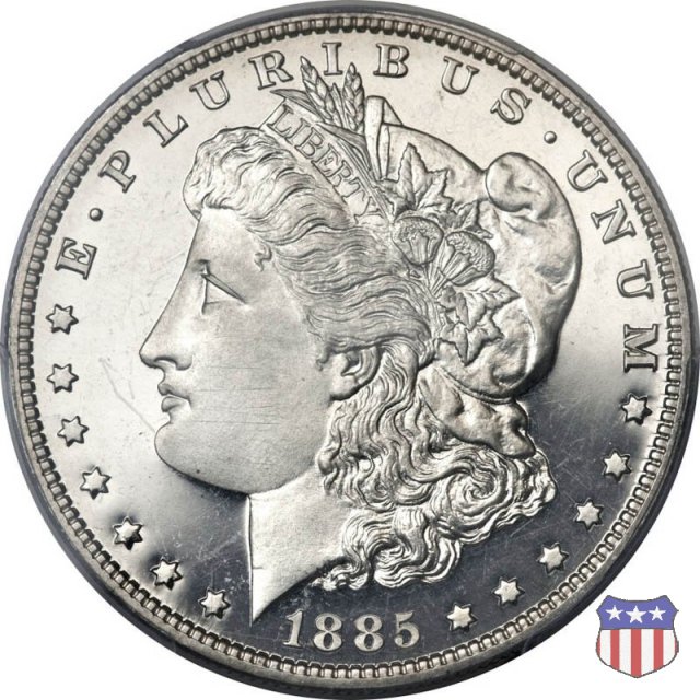 Morgan - Proof (1878-1904) 1885 (Philadelphia)