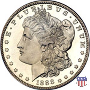 Morgan - Proof (1878-1904) 1888 (Philadelphia)