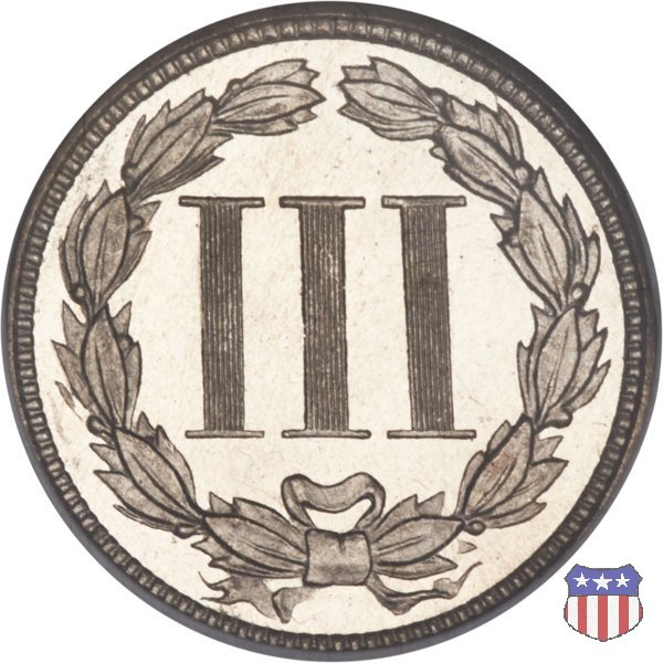 Nickel Three Cent (1865-1889) 1879 (Philadelphia)