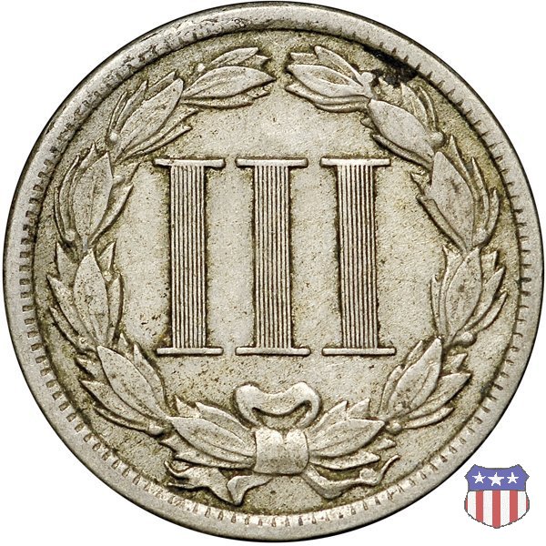 Nickel Three Cent (1865-1889) 1882 (Philadelphia)