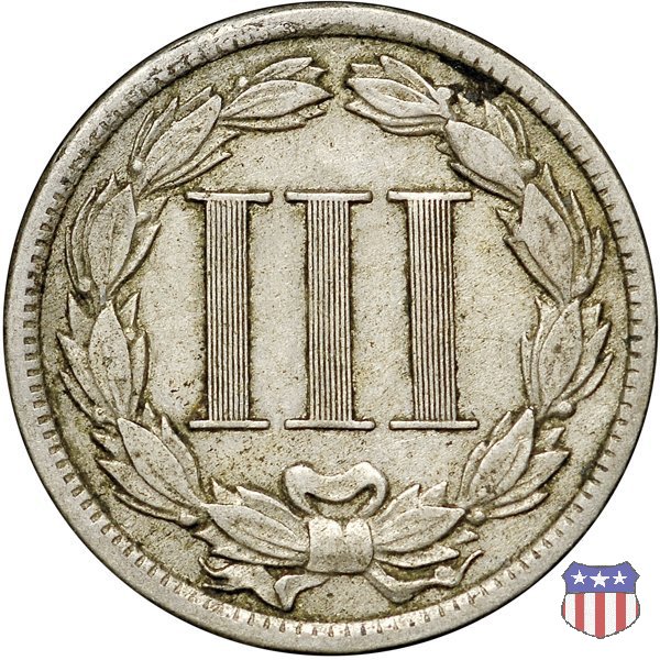 Nickel Three Cent (1865-1889) 1882 (Philadelphia)