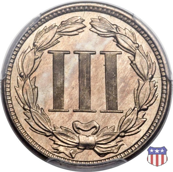 Nickel Three Cent (1865-1889) 1883 (Philadelphia)