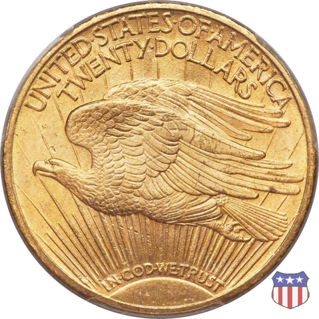 Saint-Gaudens - With Motto (1908-1933) 1910 (Philadelphia)