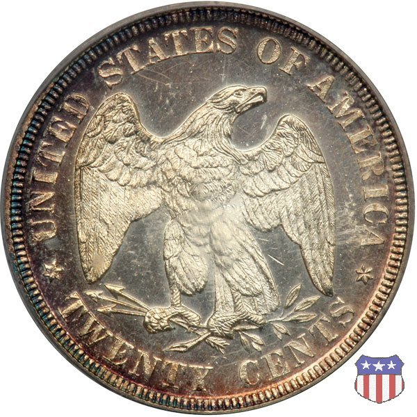 Seated Liberty Twenty-cent pieces (1875-1878) 1875 (Philadelphia)