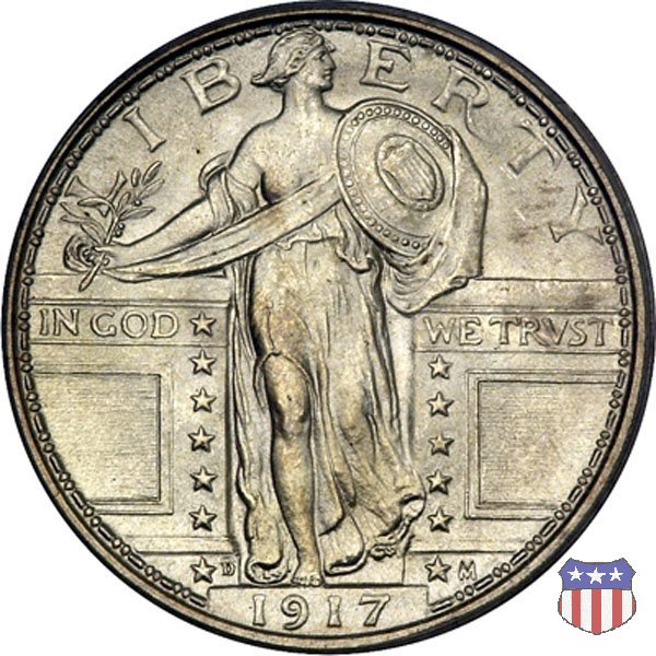 Standing Liberty - Variety 1 (1916-1917) 1917 (Denver)