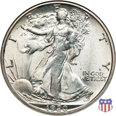 Walking Liberty (1916-1947) 1920 (Denver)