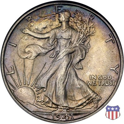 Walking Liberty (1916-1947) 1941 (Denver)