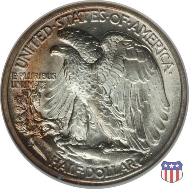 Walking Liberty (1916-1947) 1945 (Denver)