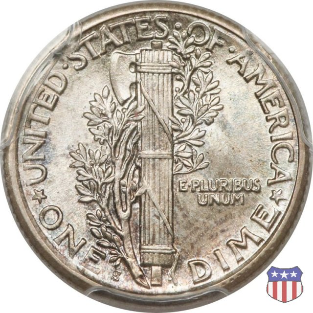 Winged Liberty Head or Mercury (1916-1945) 1920 (San Francisco)