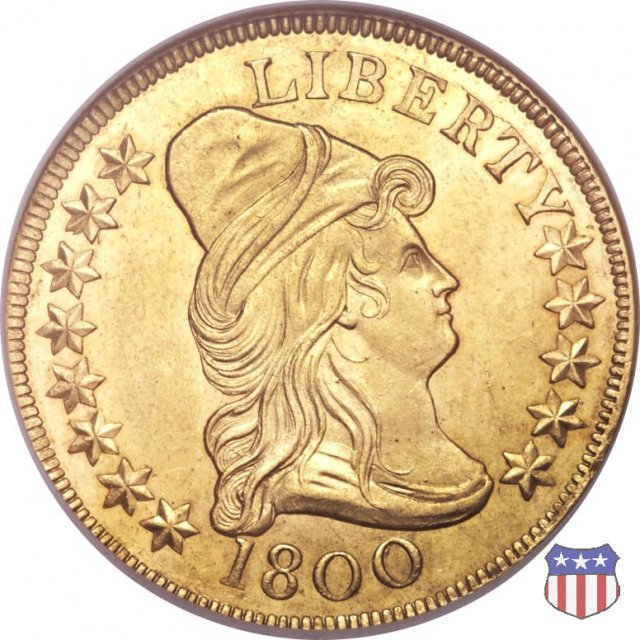 Capped Bust to Right - Heraldic Eagle (1797-1804) 1800 (Philadelphia) Capped Bust to Right - Heraldic Eagle (1797-1804) 1800 (Philadelphia)