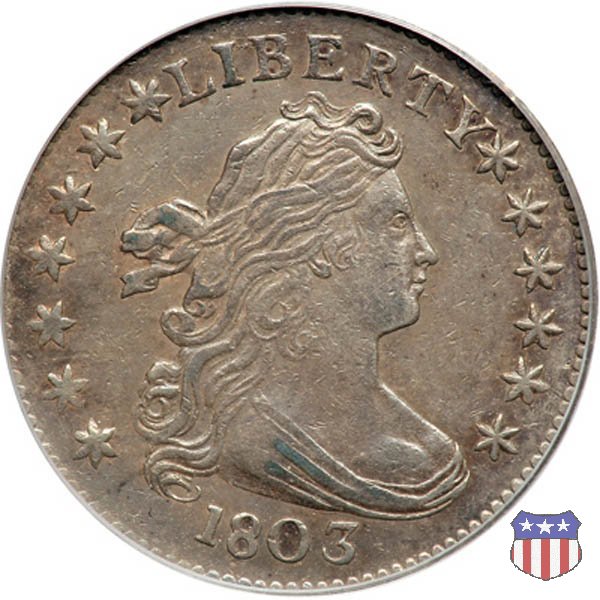 Draped Bust Heraldic Eagle Reverse (1798-1807) 1803 (Philadelphia) Draped Bust Heraldic Eagle Reverse (1798-1807) 1803 (Philadelphia)