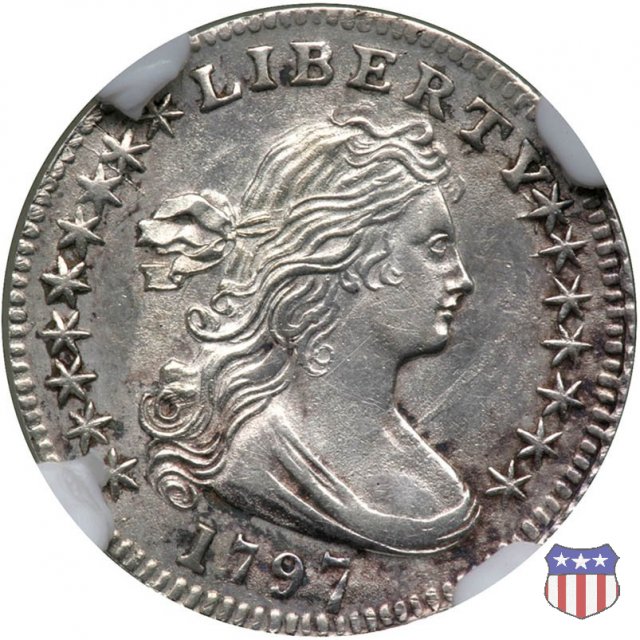 Draped Bust Small Eagle Reverse (1796-1797) 1797 (Philadelphia) Draped Bust Small Eagle Reverse (1796-1797) 1797 (Philadelphia)