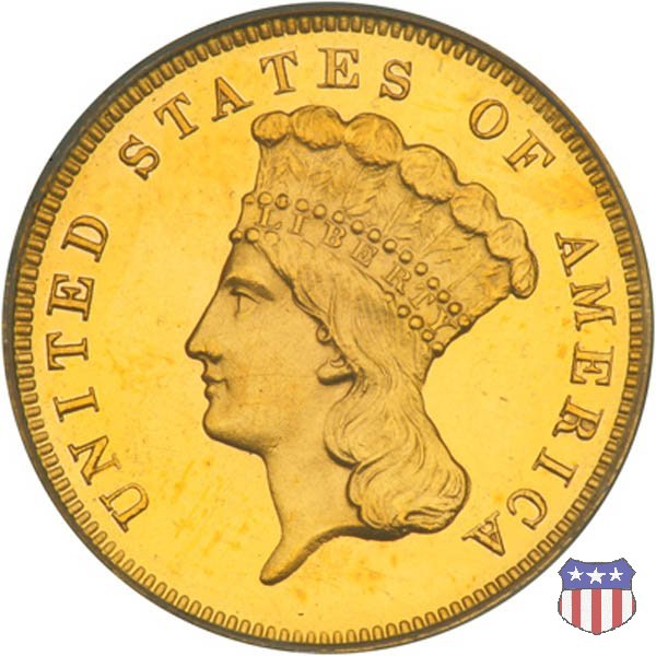 Indian Princess Head (1854-1889) 1880 (Philadelphia) Indian Princess Head (1854-1889) 1880 (Philadelphia)