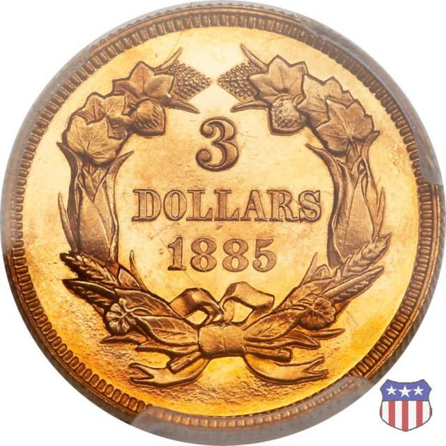 Indian Princess Head (1854-1889) 1885 (Philadelphia) Indian Princess Head (1854-1889) 1885 (Philadelphia)