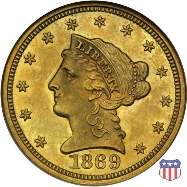 Liberty Head (1840-1907) 1869 (Philadelphia) Liberty Head (1840-1907) 1869 (Philadelphia)