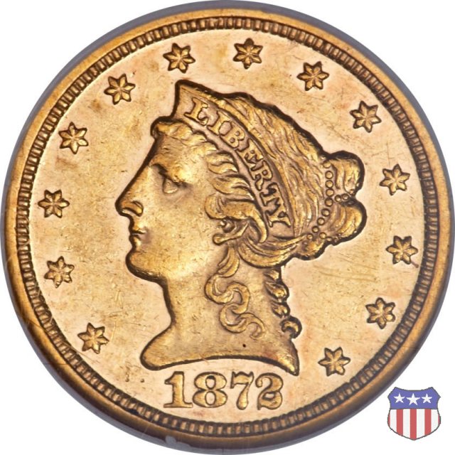 Liberty Head (1840-1907) 1872 (Philadelphia) Liberty Head (1840-1907) 1872 (Philadelphia)