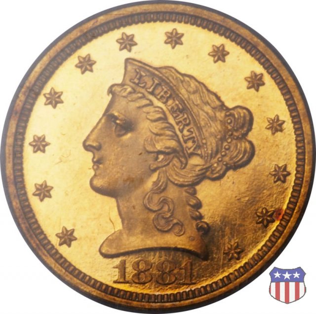 Liberty Head (1840-1907) 1881 (Philadelphia) Liberty Head (1840-1907) 1881 (Philadelphia)