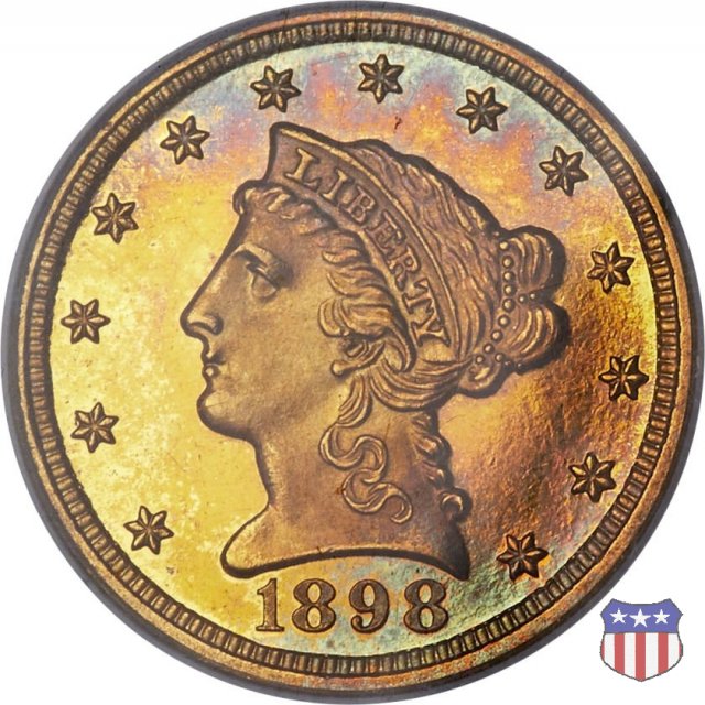 Liberty Head (1840-1907) 1898 (Philadelphia) Liberty Head (1840-1907) 1898 (Philadelphia)