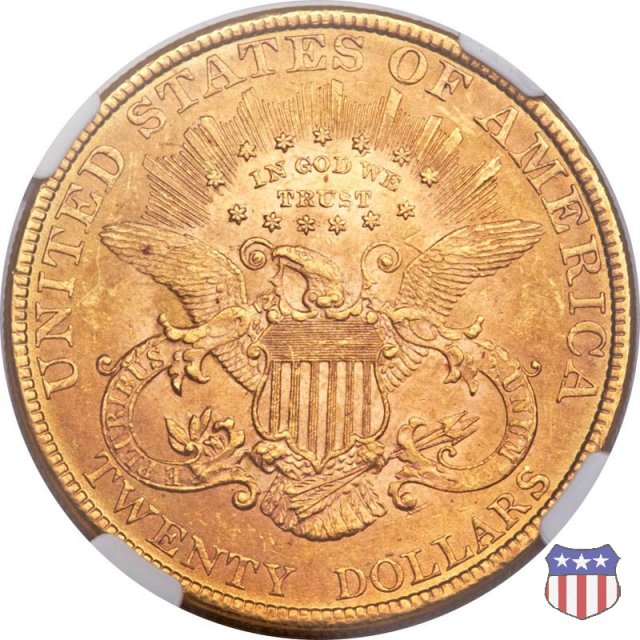 Liberty Head - Motto, TWENTY DOLLARS (1877-1907) 1889 (Philadelphia) Liberty Head - Motto, TWENTY DOLLARS (1877-1907) 1889 (Philadelphia)