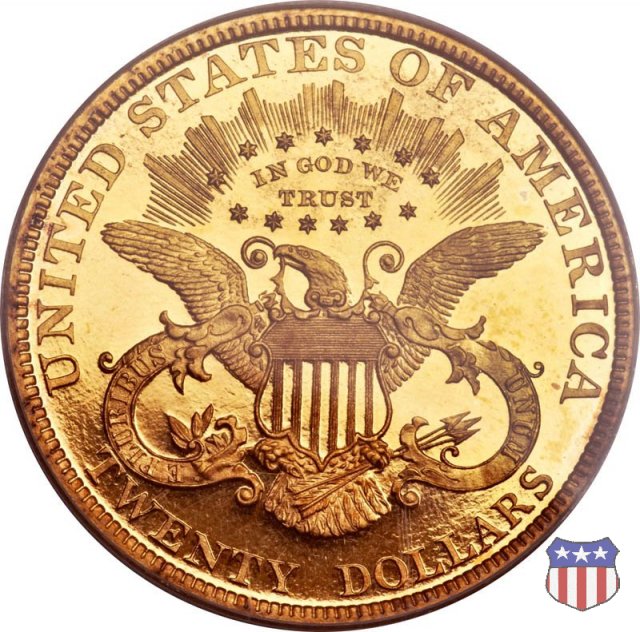 Liberty Head - Motto, TWENTY DOLLARS (1877-1907) 1889 (Philadelphia) Liberty Head - Motto, TWENTY DOLLARS (1877-1907) 1889 (Philadelphia)
