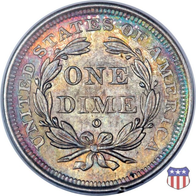 Liberty Seated - Variety 2 (1838-1860) 1841 (New Orleans) Liberty Seated - Variety 2 (1838-1860) 1841 (New Orleans)