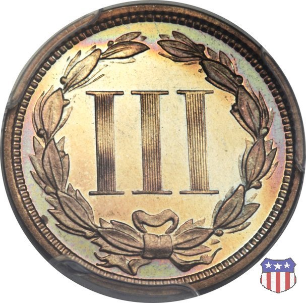 Nickel Three Cent (1865-1889) 1873 (Philadelphia)