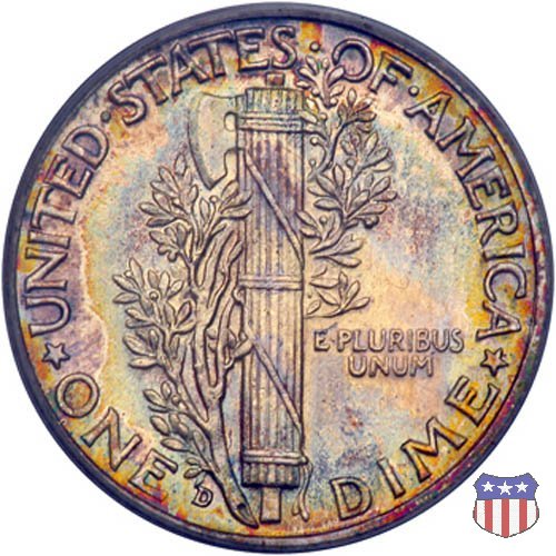 Winged Liberty Head or Mercury (1916-1945) 1936 (Denver) Winged Liberty Head or Mercury (1916-1945) 1936 (Denver)