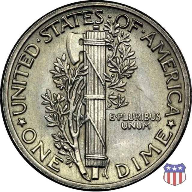 Winged Liberty Head or Mercury (1916-1945) 1945 (Philadelphia) Winged Liberty Head or Mercury (1916-1945) 1945 (Philadelphia)